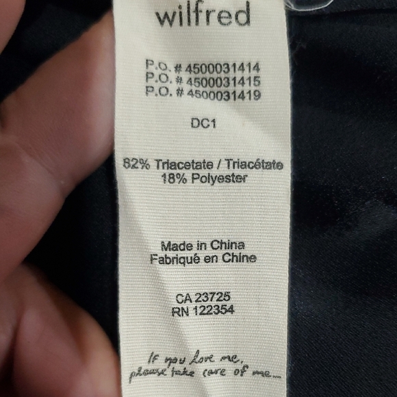 Wilfred High Low Tank Maxi Dress in Black and White - Picture 7 of 7